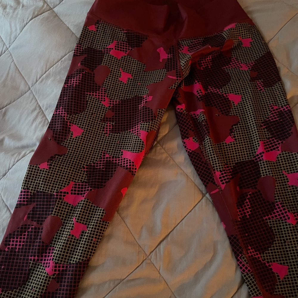 Adidas Stylish Pink and Black Leggings